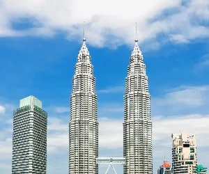 Petronas Twin Towers in Kuala Lumpur